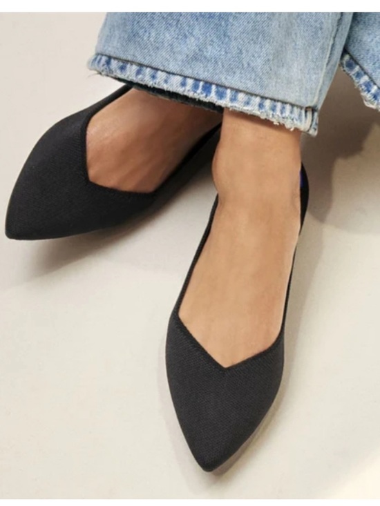Rothy's Shoes - Rothy's The Point II Black Flats 8